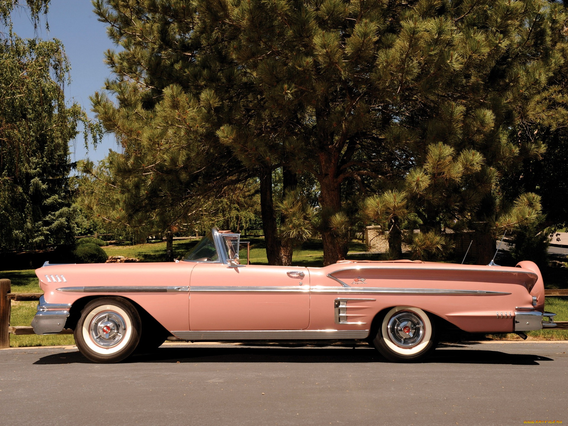 chevrolet, bel, air, impala, 1958, 